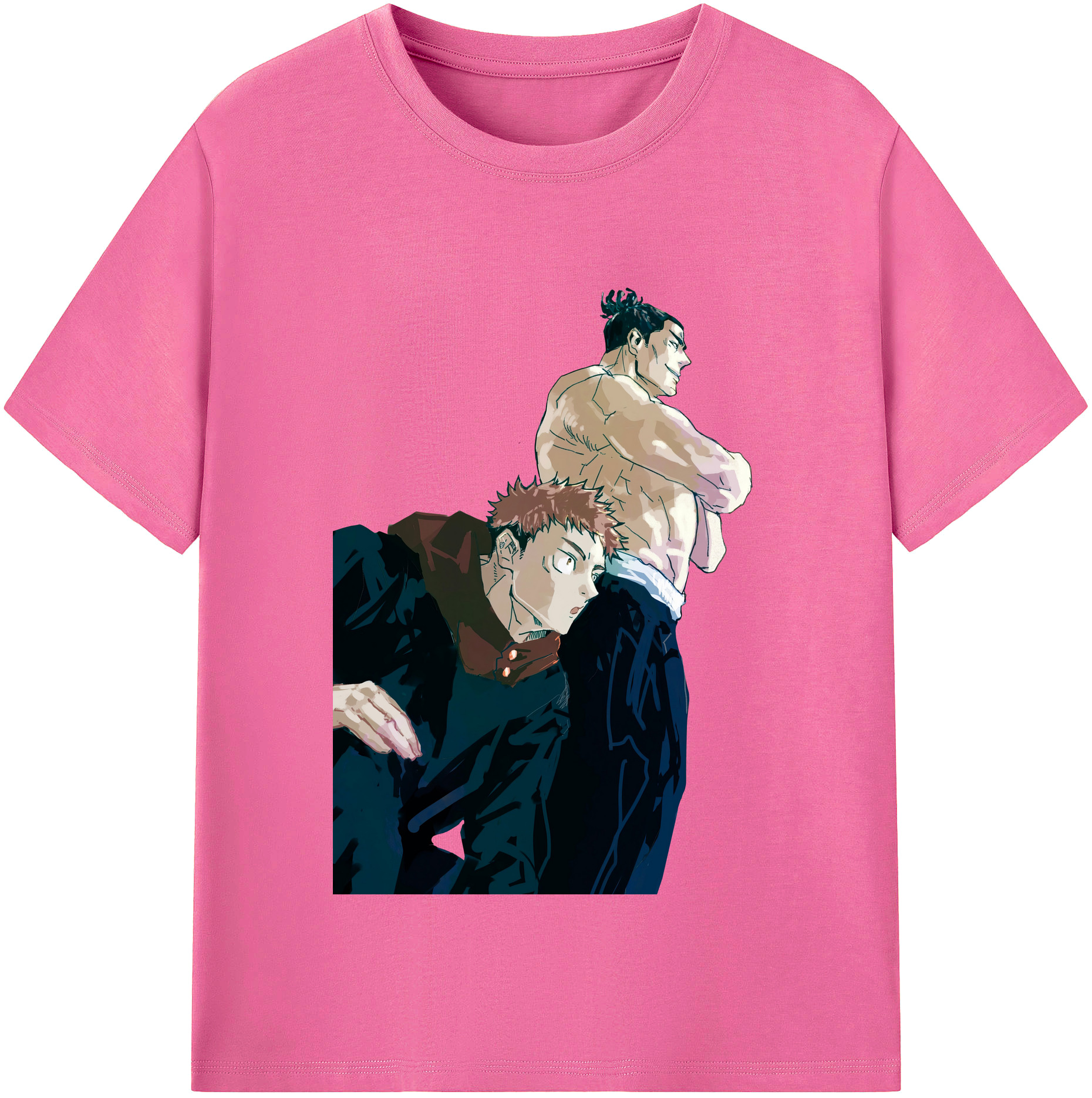 （画像用） 呪術廻戦 Jujutsu Kaisen レディースカジュアルプリントTシャツ（綿100％）